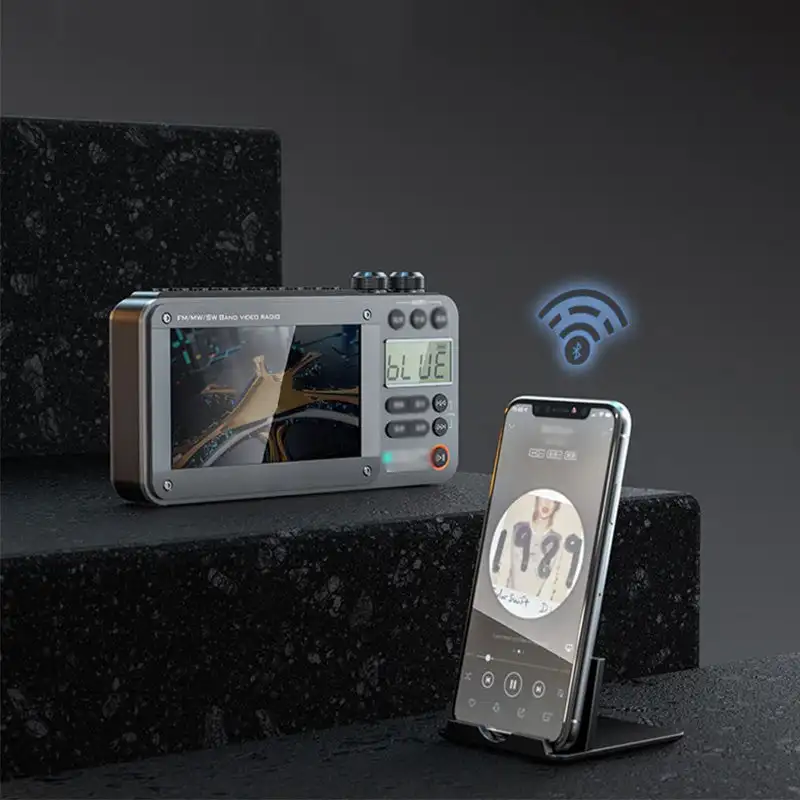 Video Plug-in Bluetooth Pocket Full Band Video Radio