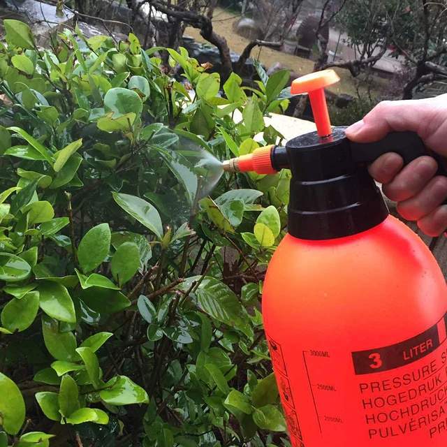 2L/3L Kézi Nyomású Trigger Permetező Palack Állítható Fúvóka Fej Kertész Műtrágyák Légkompressziós Szivattyú Spray -Palack - Image 4