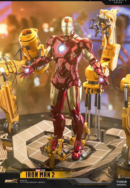 Figurine de collection GENERIQUE Set de 5 pièces Figurines Avengers  Infinity guerre Ironman Spiderman Captain America Thanos Venom Collection  Modèle Jouet 30 cm