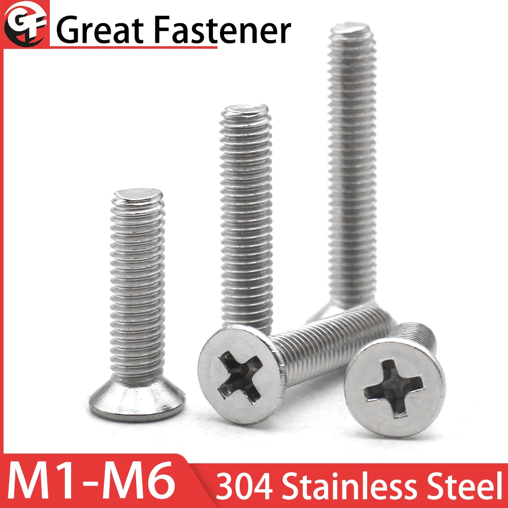 Swpeet 630 Pezzi Vite In Acciaio Inox 304 – Kit Assortimento 21 Misure M1-M3, Testa Piatta Phillips Con Scatola Portaoggetti