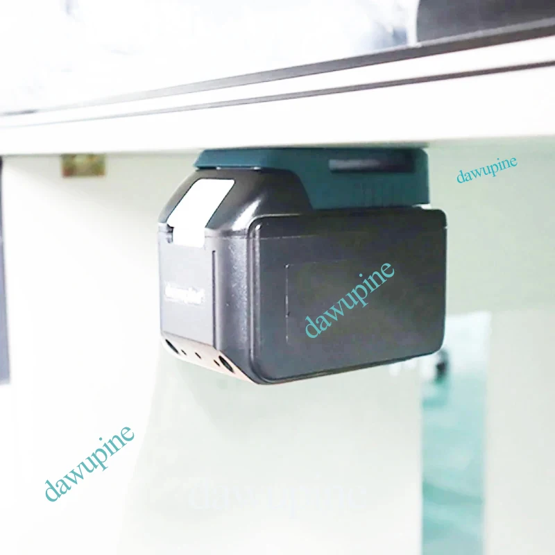 Makita 18V 리튬 이온 배터리 USB Type-C 전원 홀더 BL1850 BL1860 충전기 어댑터 고속 충전 선반 랙 보관 케이스
