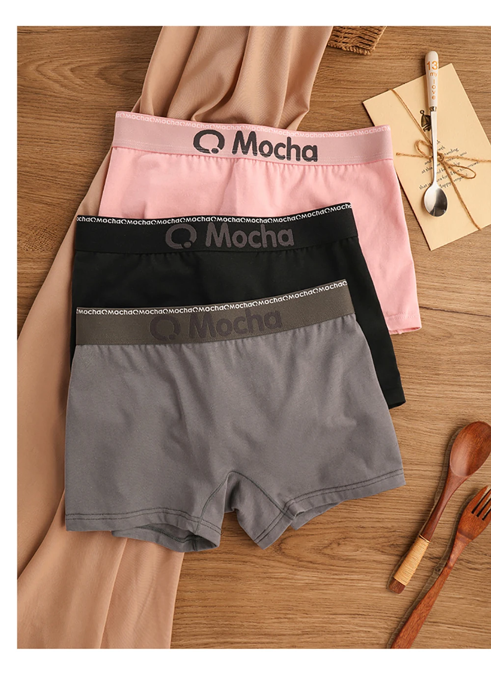 3PCS/Pack 100% Cotton Comfortable Soft Antibacterial Women's Panties Female Safety Underwear Hygroscopic Breathable Lingerie