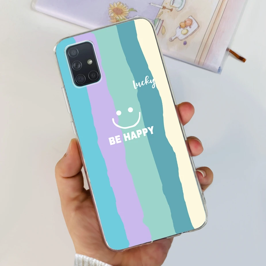 Stylish Painted Soft Silicone Phone Case with Bumper