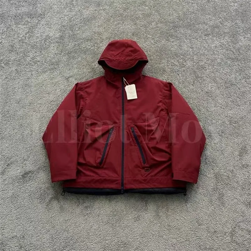 Clothing 3 Different Ways Wearing 3-dimensional Pocket Stormsuit Outdoor Sports Mountain Climbing Running Lining Down Jacket