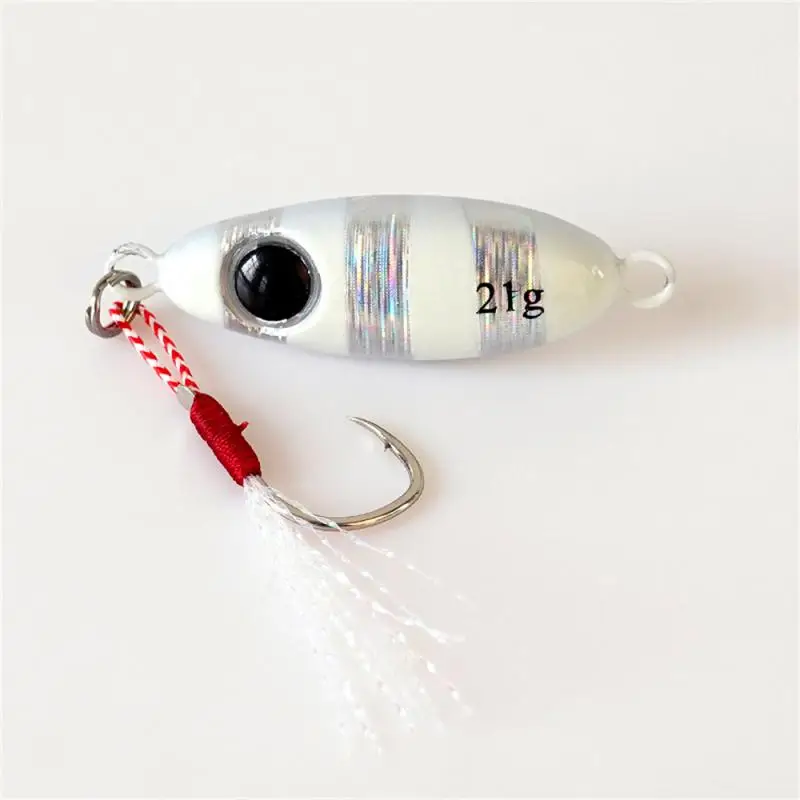 

Hard Lure Luminous Bionic Bait Sub-micro Metal Bait Fishing Bait Single Hook Iron Plate