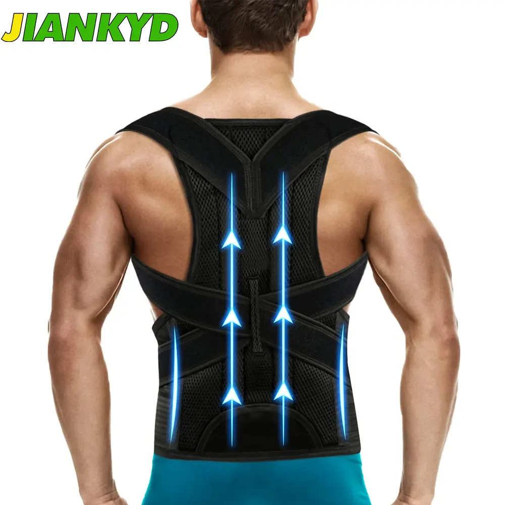 

Posture Corrector for Women Men, Back Brace Adjustable & Comfy, Support Straightener for Spine, Back, Neck, Clavicle, Shoulder