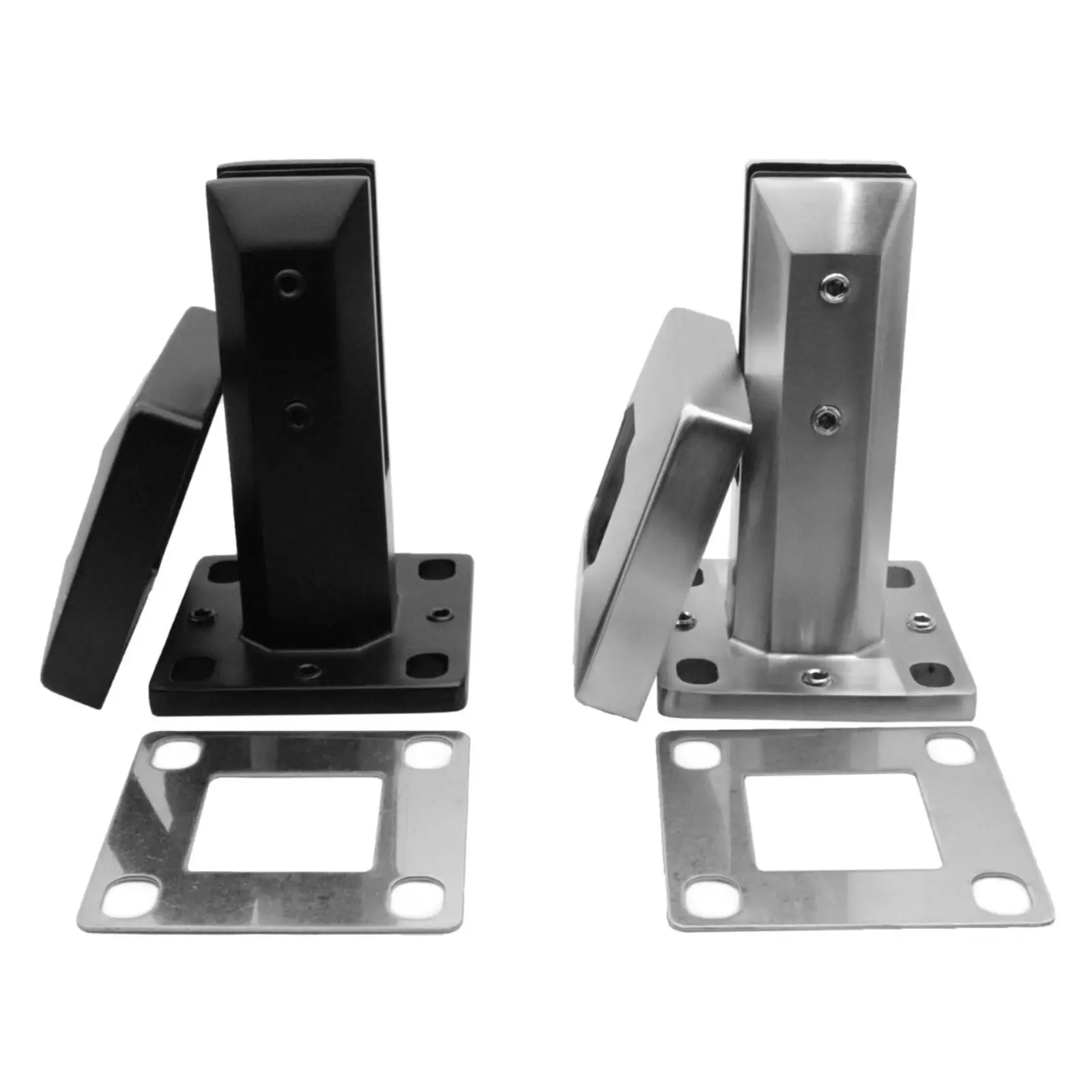 Description Picture 4 of itemZD Adjustable Canada Stainless Steel Railing Designs Customized Pool Fence Glass Spigot Railings Porch Railings