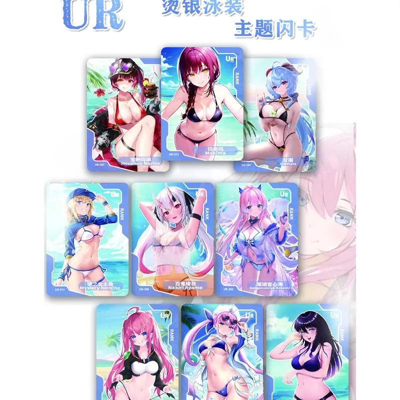 Senpai Goddess Haven 2 Goddess Story Collection Cards, Girl Party Swimsuit, Bikini Feast Booster Box, Doujin Toys and Dess Story Fe