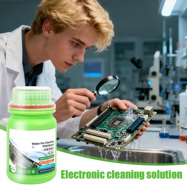 Nettoyeur de liquide électronique 250ml, liquide de nettoyage électronique pour clavier, ordinateur portable, tablette, carte mère pour la maison 1