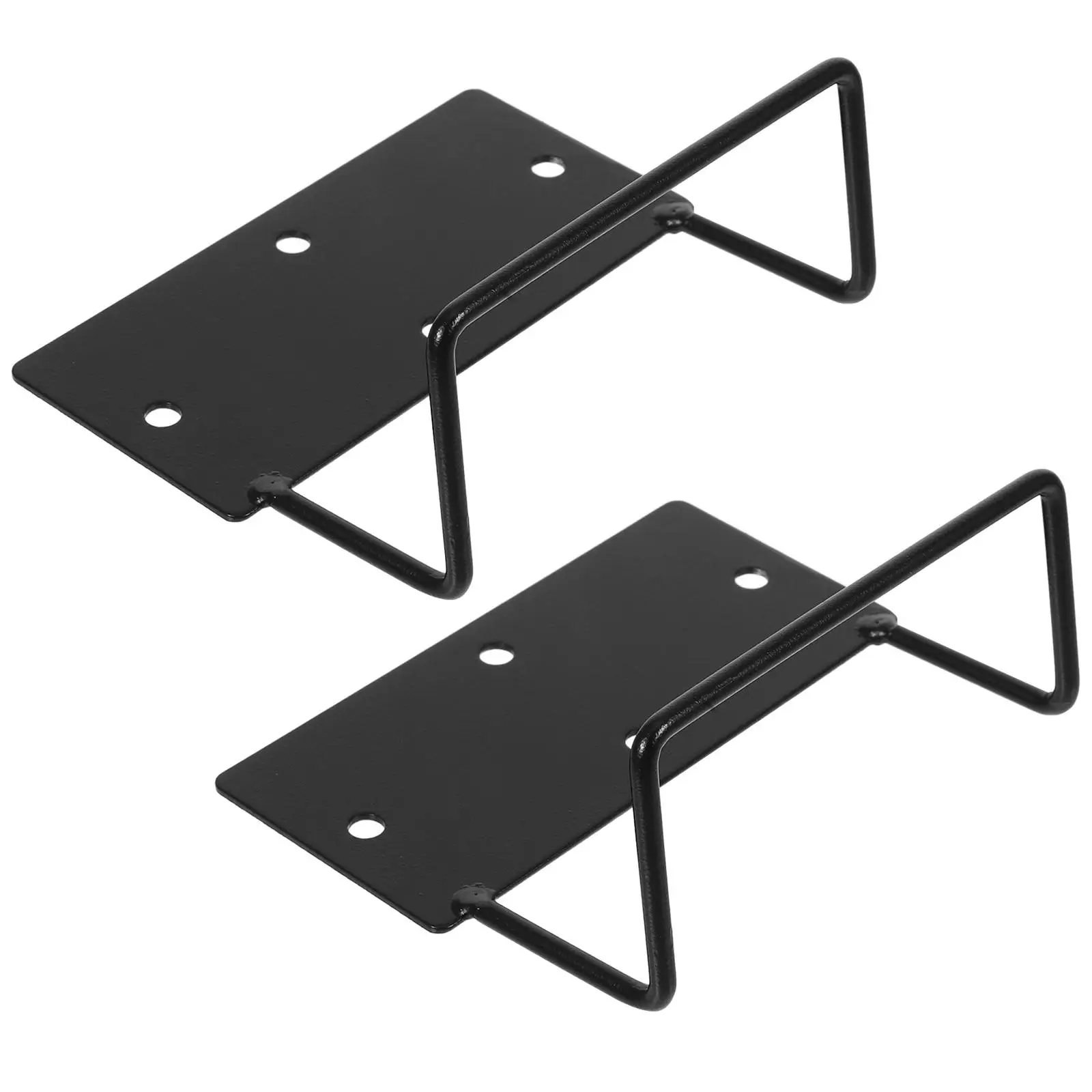 2 PCS Bed Frames Mattress Anti-slip Bracket Stoppers Prevent Sliding Holder Place Sofa Cushion from off Black Fixing Slide