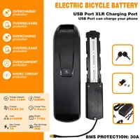 Batterie de vélo électrique 48V 20Ah 15Ah 10Ah Hailong Lithium-Ion pour moteur Bafang BBS02 BBS03 BBSHD 250W 1000W 1800W pleine capacité 2
