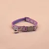Exquisite Floral Embroidered Cat Collars Adjustable And Durable Pet Collars Cat Supplies Cute Lace Collar With Bell Perfect 6
