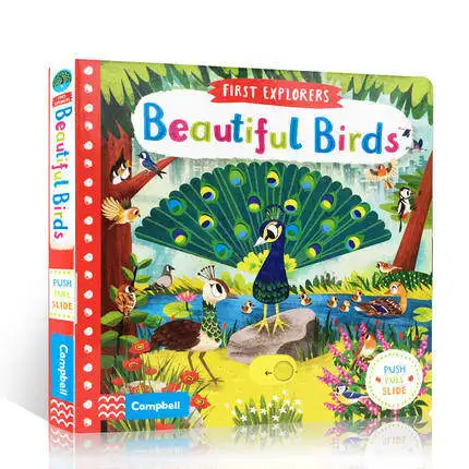 

MiluMilu Busy First Explorers: Beautiful Birds Buku Brain Puzzle Development Game Book