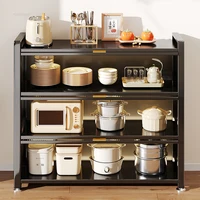 Modern Minimalist Kitchen Cabinet Home Storage Kitchen Cabinets Multi-functional Multi-layer Small Apartment Storage Cabinets 2