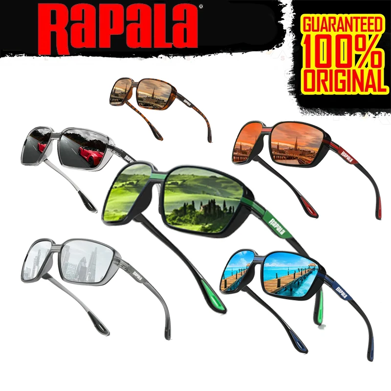 Rapala Fishing Glasses Outdoor Mountaineering Anti-ultraviolet Classic Polarized Sunglasses Riding Driving Sunglasses polarized sunglasses fishing sunglasses vintage sunglasses