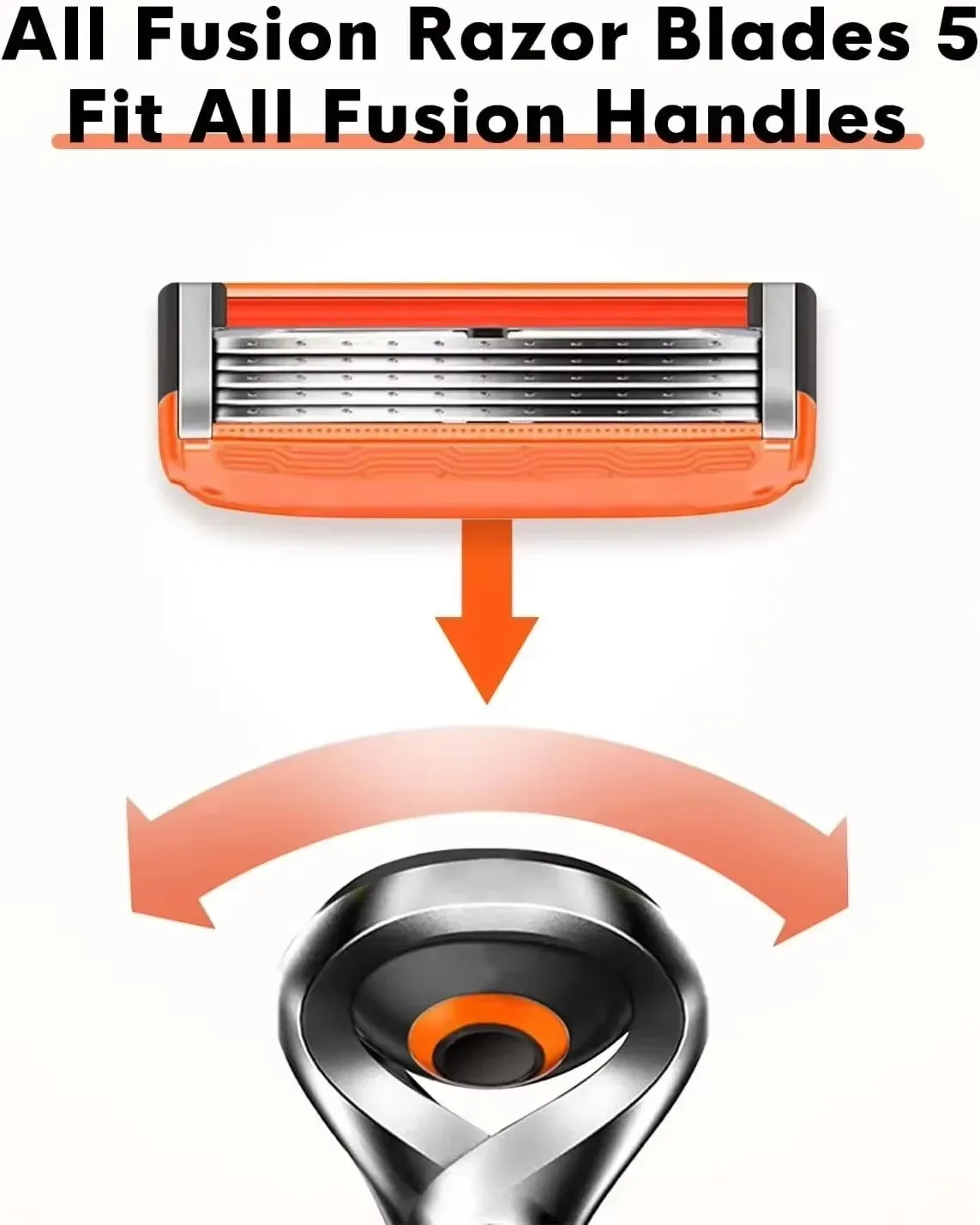 Shaving Razor Blades shaver Manual Shaver Safety Straight Razor Blade Holder Manual Shaver Head Set Replace head 5