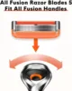 Shaving Razor Blades shaver Manual Shaver Safety Straight Razor Blade Holder Manual Shaver Head Set Replace head 5