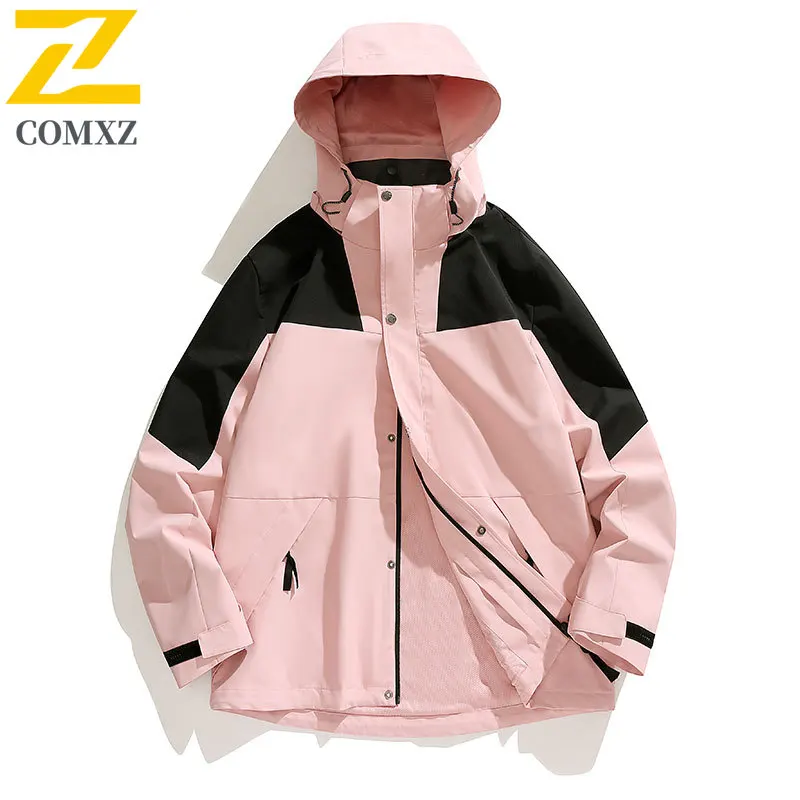 EIAO Lightweight Windbreaker  Spring Autumn Outdoor Breathable Windproof Hiking Coat Unisex Casual Windbreaker Jacket for Travel