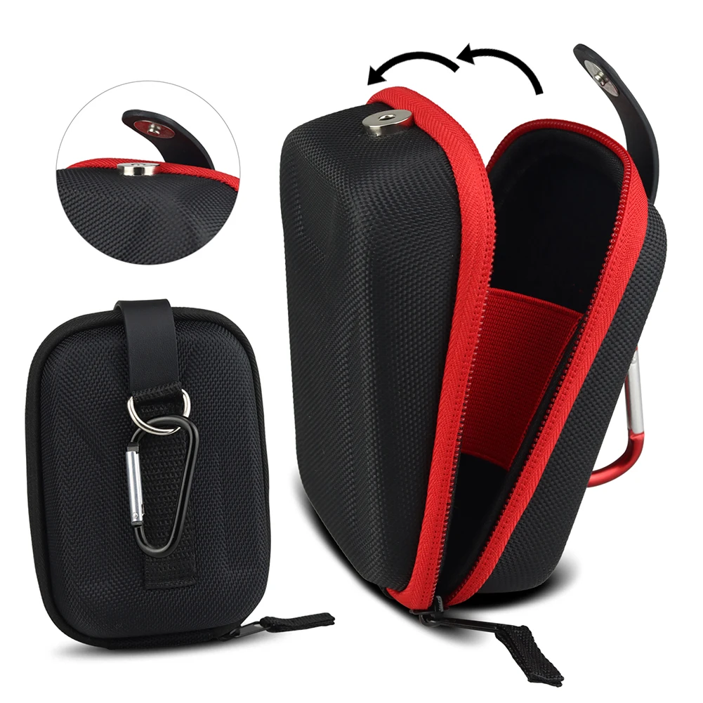 Magnetic Golf-Rangefinder Carrying Case Bag Hunting Night Vision Camera Pouch Shock-proof EVA Oxford Cloth Bags With Belt Loop