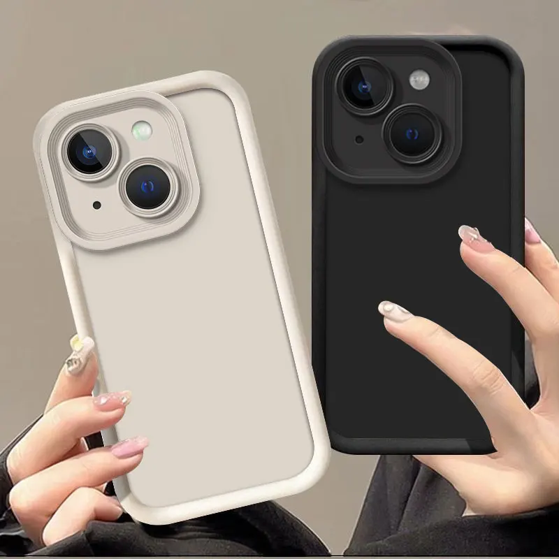 Matte Anti-Drop Soft Protective Phone Case - Full Package Coverage
