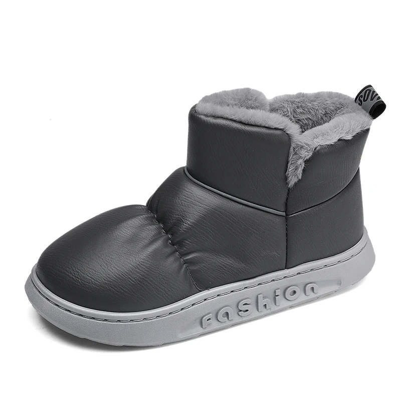 Winter Boots for Men 2023 New Plush Warm Men's Snow Boots Lightweight and Comfortable Fleece Men Cotton Shoes Zapatos De Hombre