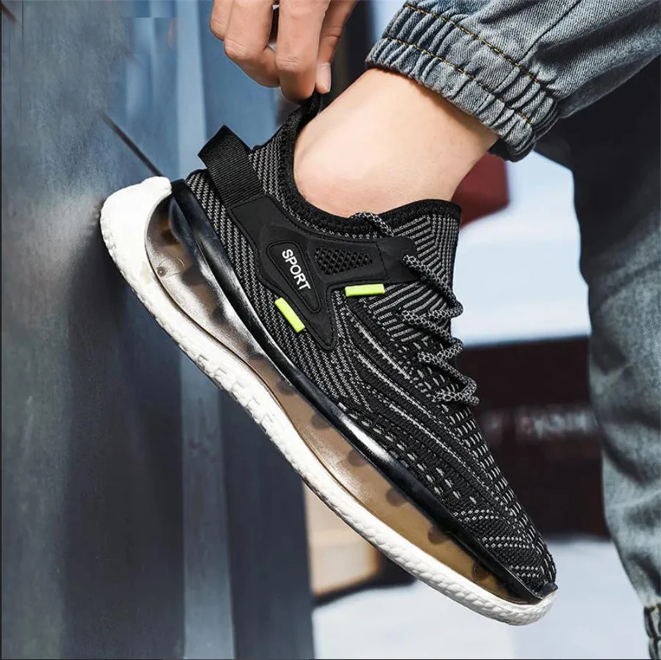 

New Big Size Men's Sports Shoes Outdoor Sports Comfortable Breathable Running Sports Shoes Outdoor Tennis Trendy Men's Shoes