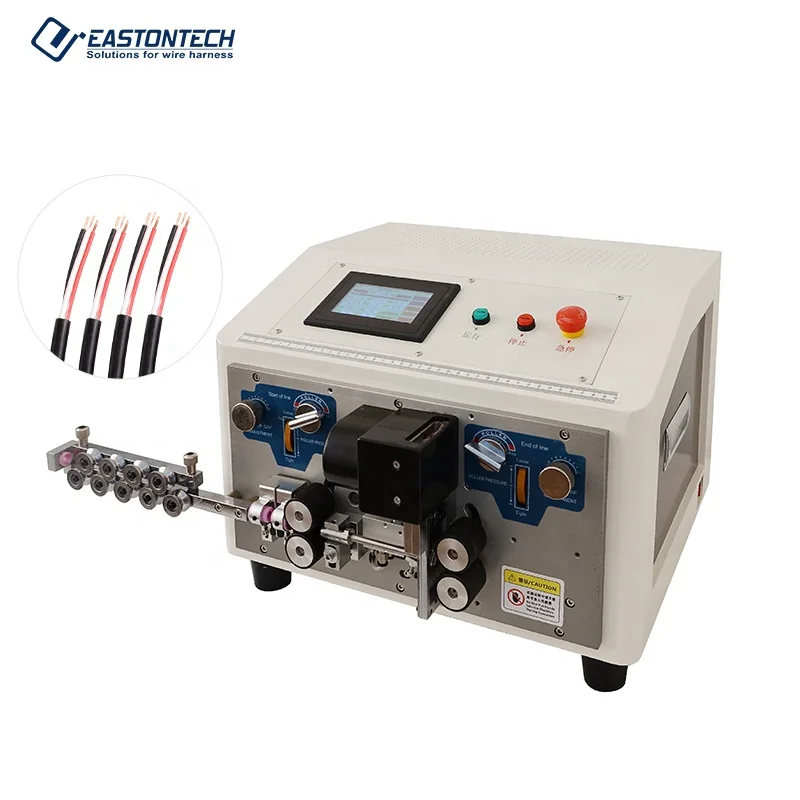 

EW-3050 Fully Automatic Electrical Multi-conductor Cable Cutting and Stripping Machine 2-4cores Inner Wire Peeling Tools