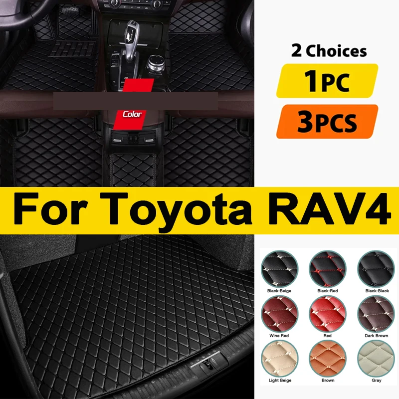 

Автомобильные коврики для Toyota RAV4, негибридные автомобильные коврики с ножками для Toyota RAV4 2013, 2014, 2015, 2016, 2017, 2018, 2019, аксессуары для интерьера
