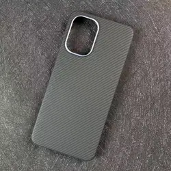 Aramid Fiber MagSafe Ultra - Thin Magnetic Phone Case - Carbon Fiber Protective Cover for OnePlus Ace 6 (Black Magsafe)