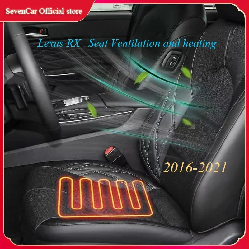 

Button Control Car Seat Ventilation Suitable for Lexus RX 16-21 Two Seat Backrest Cooling and heating Ventilation Motor Special