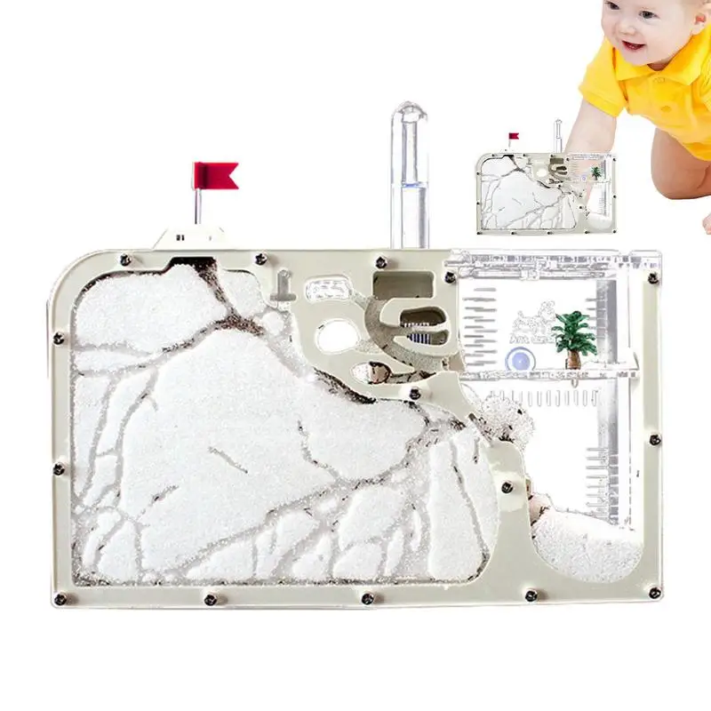 

Ant Farm Kit Portable Ant Habitat Science Learning Toy STEM Educational Kids Toy Science DIY Toy Kit Study Animal Behavior At