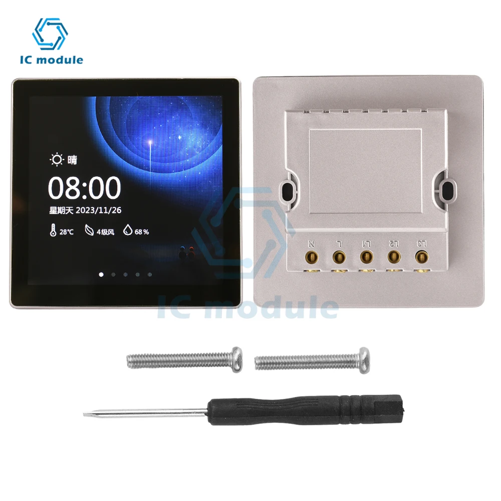 บอร์ดพัฒนา ESP32-S3 จอ 4.0 นิ้ว 480x480 Wi-Fi Bluetooth