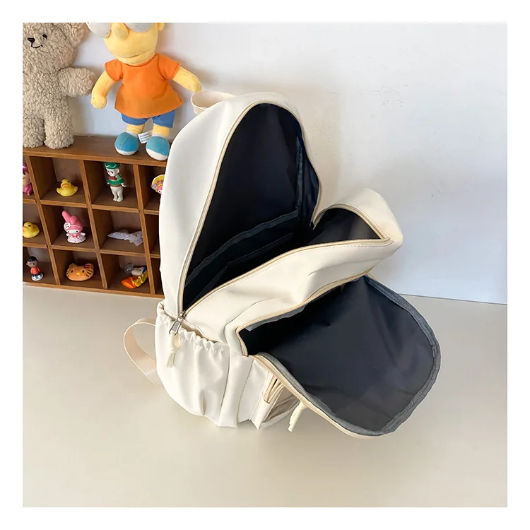 Japanische Y2k Ästhetische Stern Transparent Rucksack Frauen Studenten Casual Kawaii Stern Schultasche Mädchen Hohe kapazität Preppy Rucksäcke – Detail 5