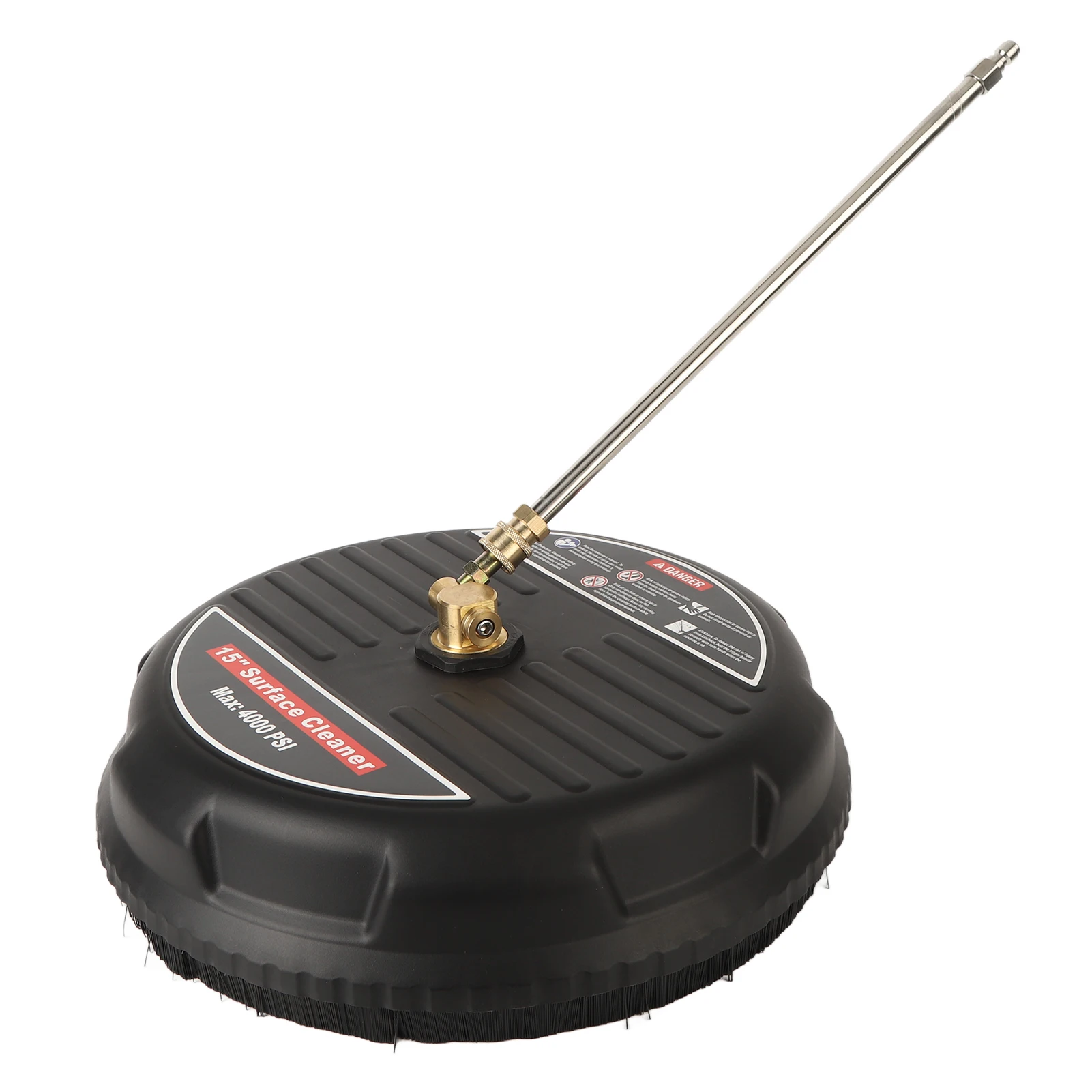 15 Inch Pressure Washer Surface Cleaner Attachment 4000psi Pressure Washer Surface Cleaner with Connecting Rod 2