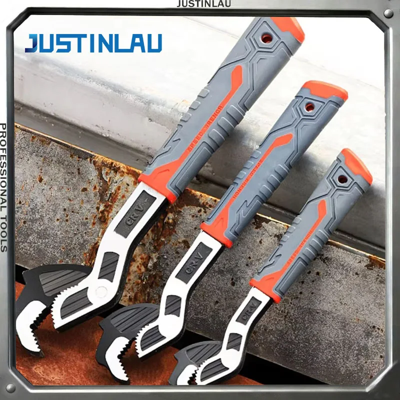 Clé à tuyau autobloquante multifonctionnelle de qualité industrielle, outil manuel manuel, clé réglable, clé de voiture, outils de réparation 1 pièces