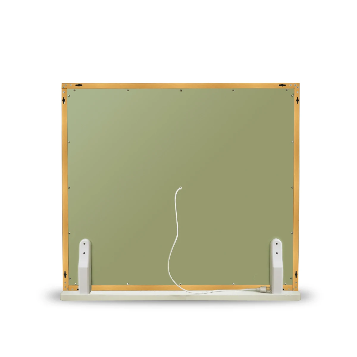 Square Base Large Touch Sensor Switch Touch Screen with LED Light Make Up Makeup Hollywood Vanity Cosmetic Mirror