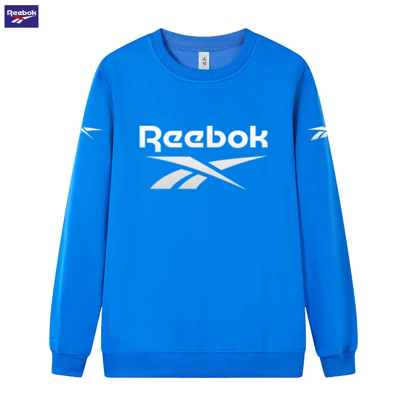 Reebok brand - Men's and Women's Trendy Casual Shirt - Round-neck Hoodie - Personalized Sport Shirt - Fashion Street Style Comfo