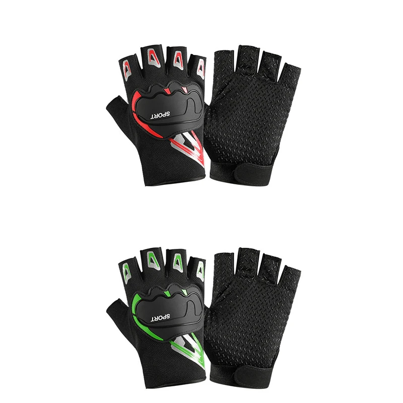 Half Finger Gloves Breathable Non-Slip Gloves Shock Absorption Sports Gloves For Outdoor Riding Fitness Training 5