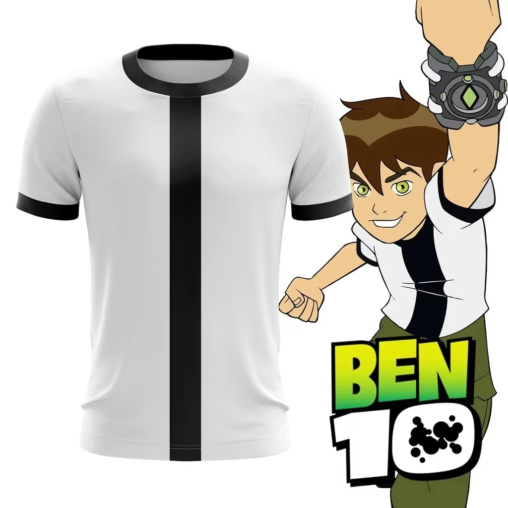 Ben 10 Cartoon Replica T Shirt Cosplay Gear Top