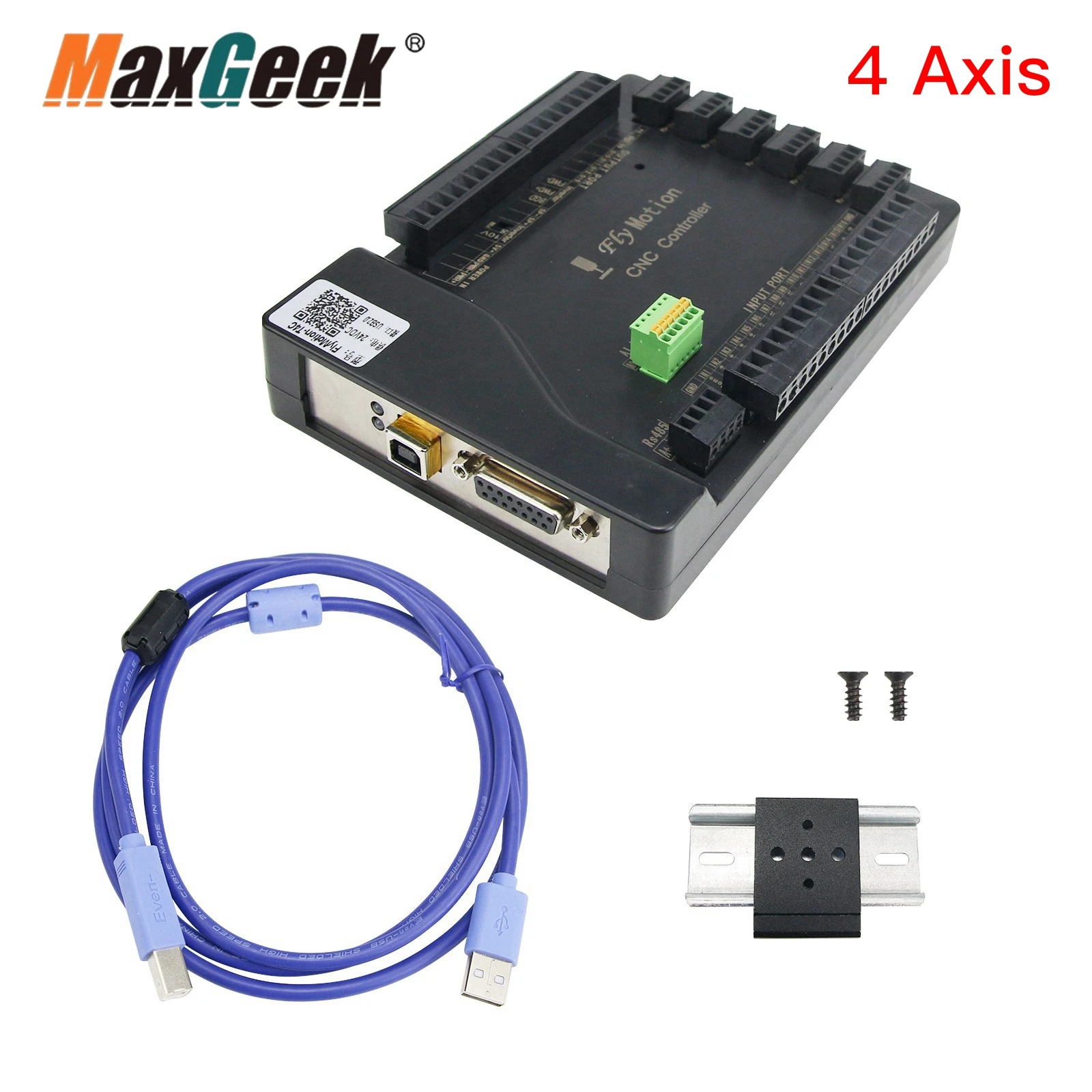 Maxgeek Mach3 USB CNC 4 Axis 6 Axis Breakout Interface Board for
