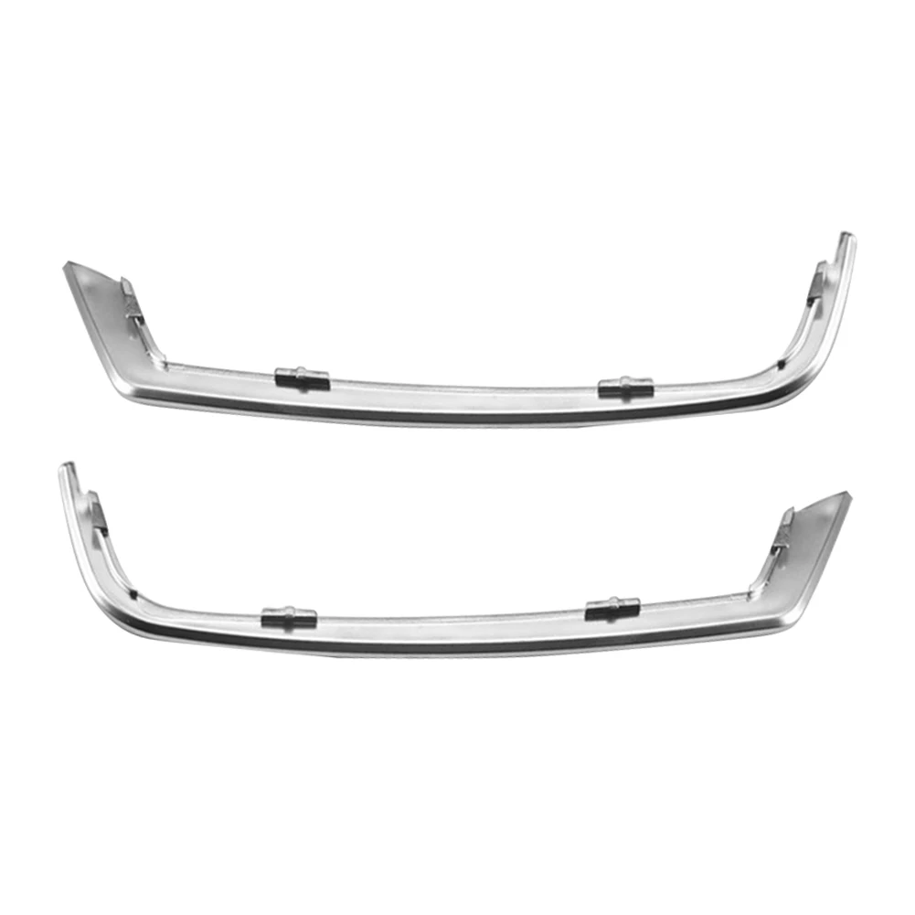 2pcs 자동차 스피커 커버 BMW 5 시리즈 F10 자동차 인테리어 수정 용품 용 장식 슬릿 스트립