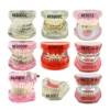 Dental Orthodontic Typodont Teeth Model With Self-Ligating Metal Ceramic Bracket Lingual Hawley Retainer Ligature Standard Demo 1