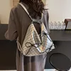 Korean Version of Polka Dot Bow Backpack Women's 2024 New Fashion Trend Multi-purpose Backpack 2