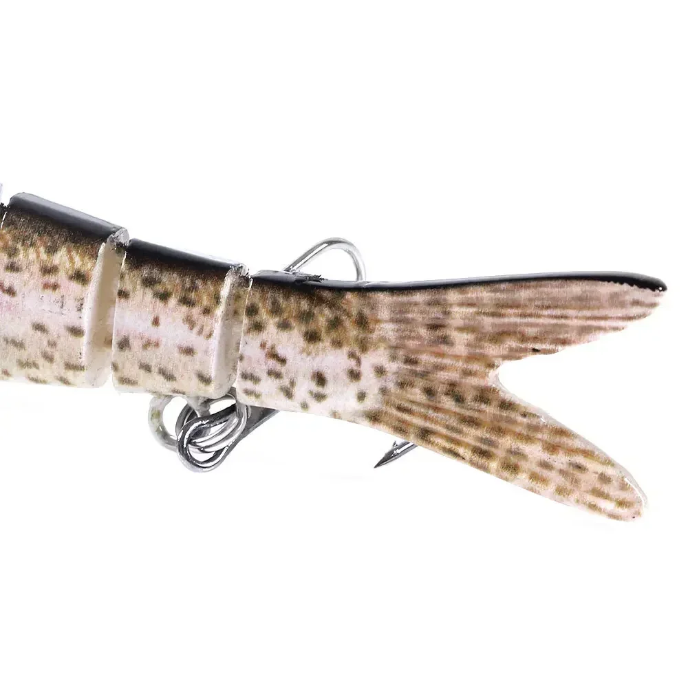 Fishing Lures Multi Jointed Swimbait Crank Bait Slow Sinking Bionic Artificial Bait Freshwater Saltwater Trout Bass Fishing Acce