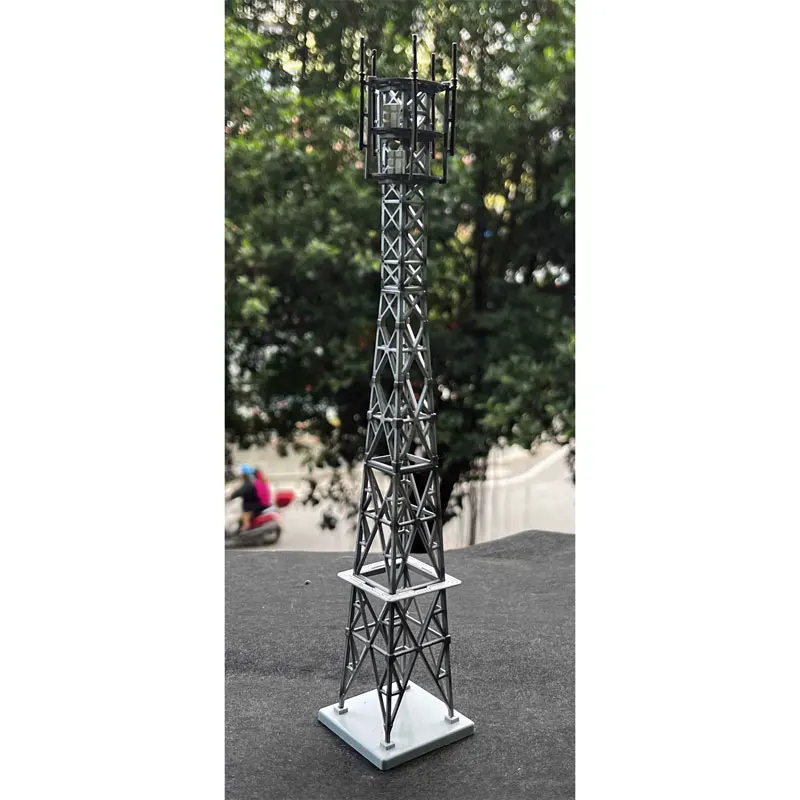 1/150 N Scale Model Electric Tower Radio Tower Model Train Scene Miniature Collection Sand Table Landscape Assemble Model - Image 3