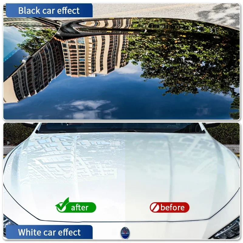 Auto Paint Coating Spray 500ML 9H Hardness Car Detailing Ceramic Coating Nano Glass Plated Crystal Polish