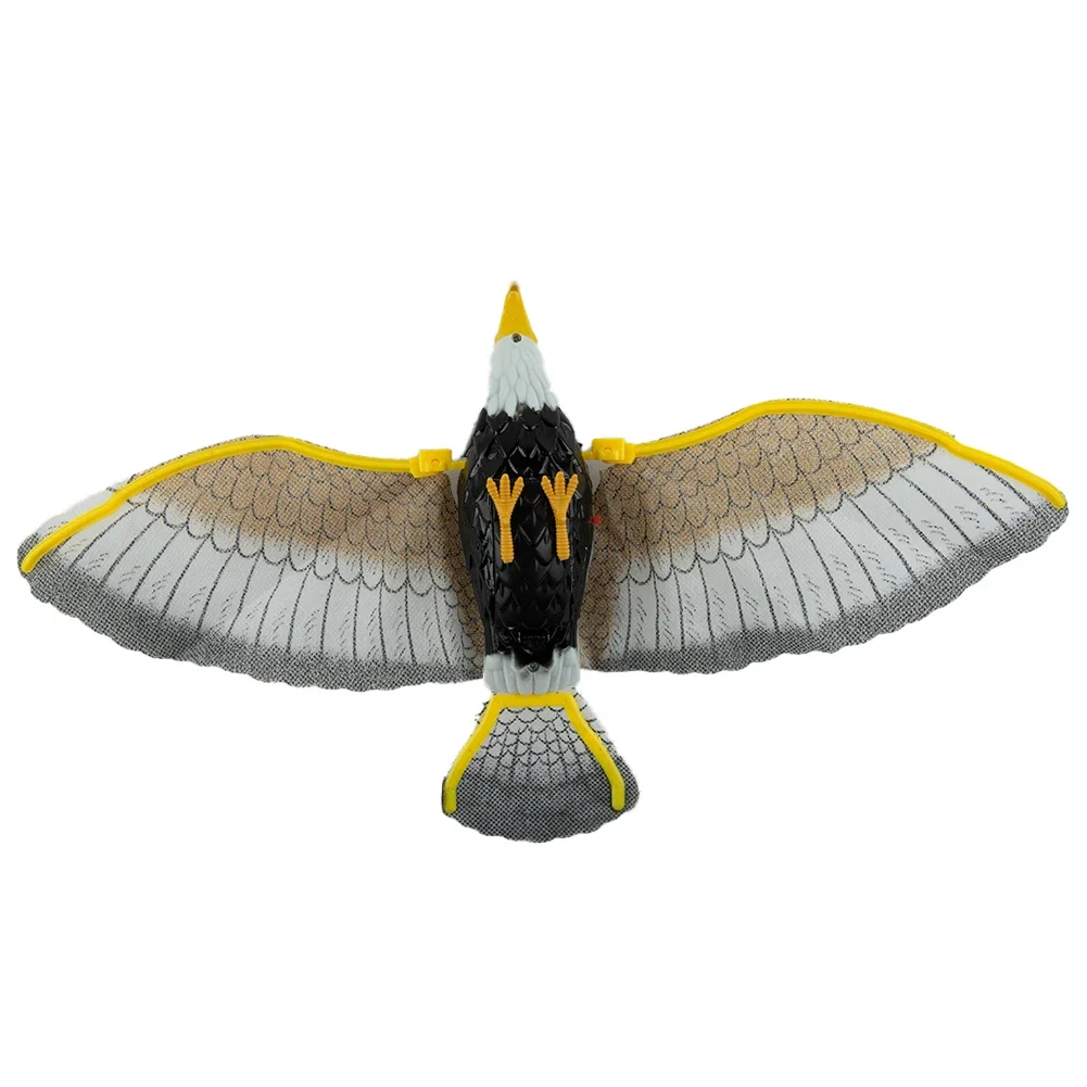 Flying Hawk Bird Repellent Hanging Eagle Flying Owl Repellent Scarer Decoy Repellent Pest Control Scarecrow Garden Decor - 4