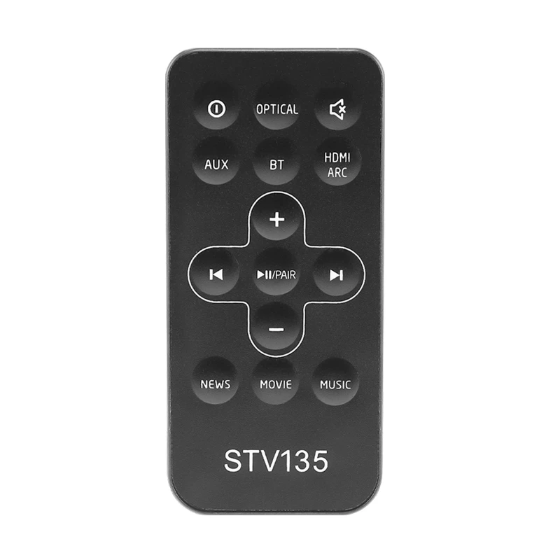 

STV135/106/122 Replacement Remote Control Fit for Sound Bar System Player