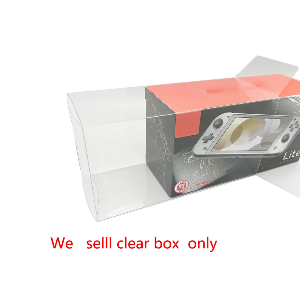 

High quality Clear transparent box For SWITCH NS lite NSL Pearl Diamond Limited Edition Collectible Display Storage Box