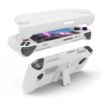 DATA FROG TPU Protective Case for ASUS ROG Ally Shockproof Cover with Kickstand Handheld Console Gaming Accessories 2
